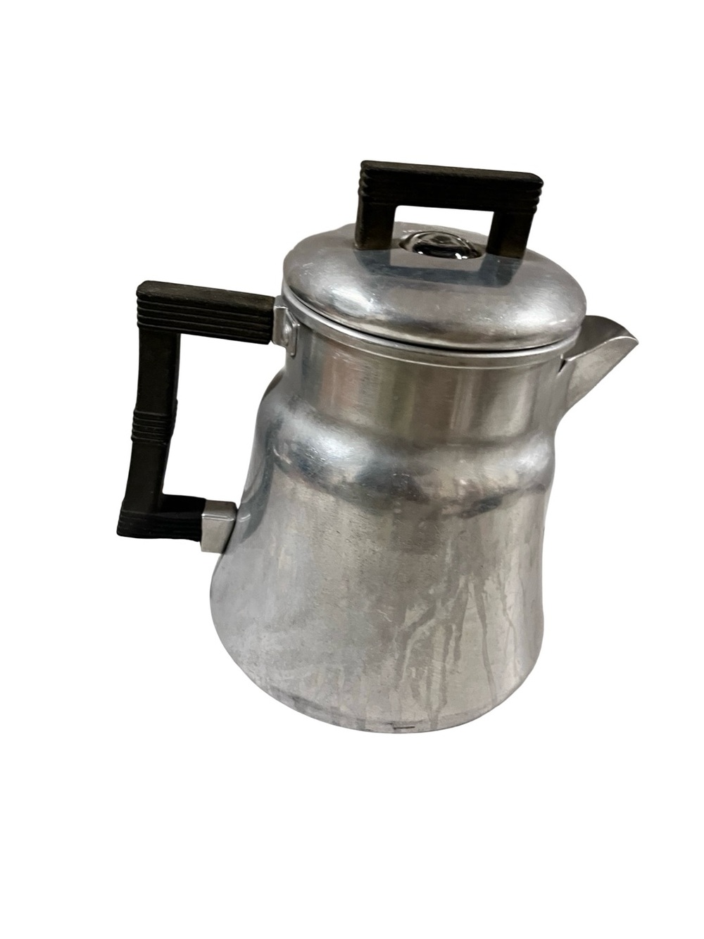Vtg WEAR EVER Aluminum Perculator Coffee Pot #3006 Camping Outdoors 6 Cup Stove - Picture 5 of 11
